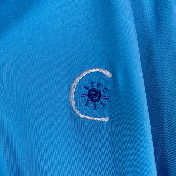 Peter Millar Mens Shirt Blue Short Sleeve Summer Crown Comfort Polo Stretch M - Picture 12 of 14